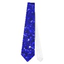 Sparkling Glitter Inky Blue Neckties (One Side)  View1