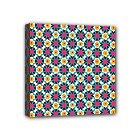 Pattern 1282 Mini Canvas 4  X 4  by GardenOfOphir