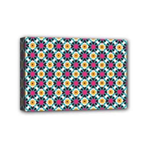 Cute Abstract Pattern Background Mini Canvas 6  X 4  by GardenOfOphir