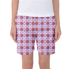 Cute Pretty Elegant Pattern Women s Basketball Shorts by GardenOfOphir