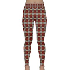 Cute Pretty Elegant Pattern Yoga Leggings by GardenOfOphir