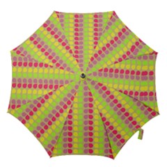Colorful Leaf Pattern Hook Handle Umbrellas (large) by GardenOfOphir