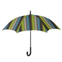 Colorful Leaf Pattern Hook Handle Umbrellas (Medium) View3