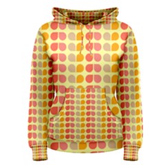 Colorful Leaf Pattern Women s Pullover Hoodies