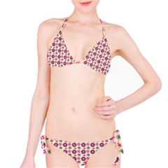 Cute Floral Pattern Bikini Set by GardenOfOphir