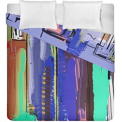 Abstract City Design Duvet Cover (king Size) by digitaldivadesigns