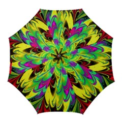 Fractal Marbled 14 Golf Umbrellas by ImpressiveMoments