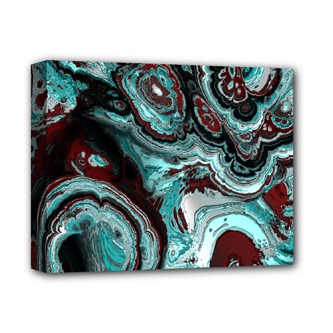 Fractal Marbled 05 Deluxe Canvas 14  x 11 