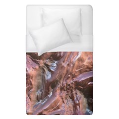Wet Metal Structure Duvet Cover Single Side (single Size) by ImpressiveMoments