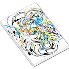 Abstract Fun Design Large Memo Pads