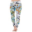 Abstract Fun Design Winter Leggings View4