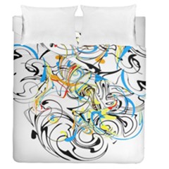 Abstract Fun Design Duvet Cover (full/queen Size) by digitaldivadesigns