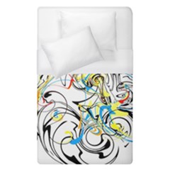 Abstract Fun Design Duvet Cover Single Side (single Size) by digitaldivadesigns