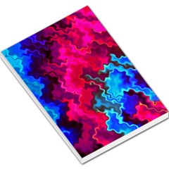 Psychedelic Storm Large Memo Pads