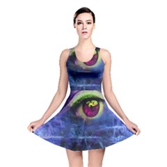 Waterfall Tears Reversible Skater Dresses by icarusismartdesigns