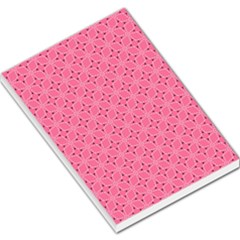 Cute Pretty Elegant Pattern Large Memo Pads