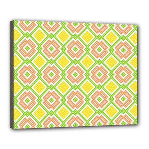 Cute Pretty Elegant Pattern Canvas 20  x 16 