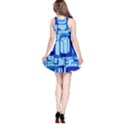 Retro Pattern 1971 Blue Reversible Sleeveless Dresses View2