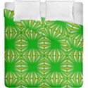 Retro Green Pattern Duvet Cover (King Size) View1