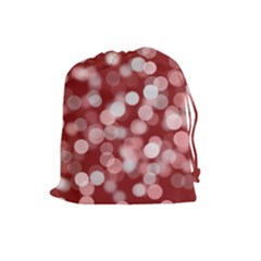 Modern Bokeh 11 Drawstring Pouches (large)  by ImpressiveMoments