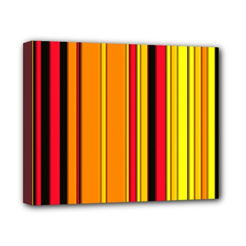 Hot Stripes Fire Canvas 10  X 8  by ImpressiveMoments