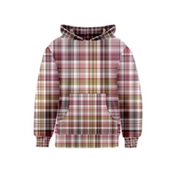 Plaid, Candy Kid s Pullover Hoodies