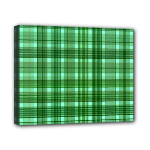 Plaid Forest Canvas 10  X 8  by ImpressiveMoments