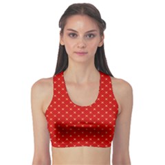 Cute Seamless Tile Pattern Gifts Sports Bra