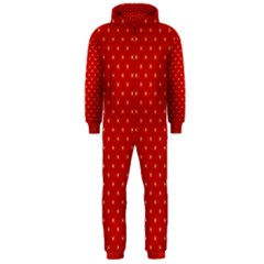 Cute Seamless Tile Pattern Gifts Hooded Jumpsuit (men)  by GardenOfOphir