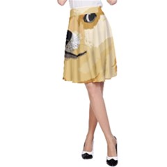 Dogecoin A-line Skirts by dogestore