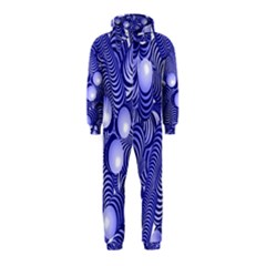 Doodle Fun Blue Hooded Jumpsuit (Kids)