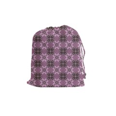 Cute Seamless Tile Pattern Gifts Drawstring Pouches (Medium) 