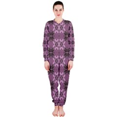 Cute Seamless Tile Pattern Gifts OnePiece Jumpsuit (Ladies) 