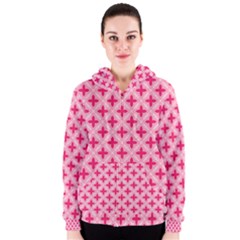 Cute Seamless Tile Pattern Gifts Women s Zipper Hoodies by GardenOfOphir