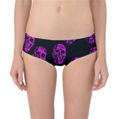 Purple Skulls  Classic Bikini Bottoms