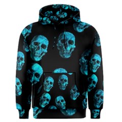 Skulls Blue Men s Pullover Hoodies by ImpressiveMoments