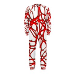 Hot Web Red Onepiece Jumpsuit (kids) by ImpressiveMoments
