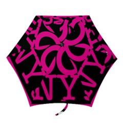 Ocnymoms Logo Mini Folding Umbrellas by OCNYMOMS