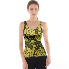 Floral Wallpaper Forest Tank Tops by ImpressiveMoments