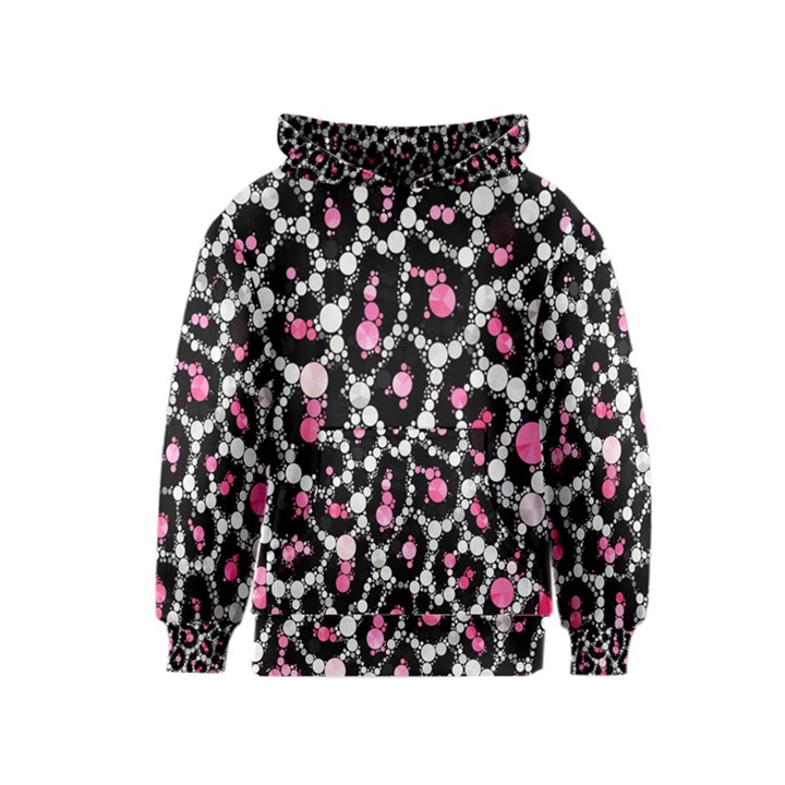Pink Cheetah Bling  Kid s Pullover Hoodies