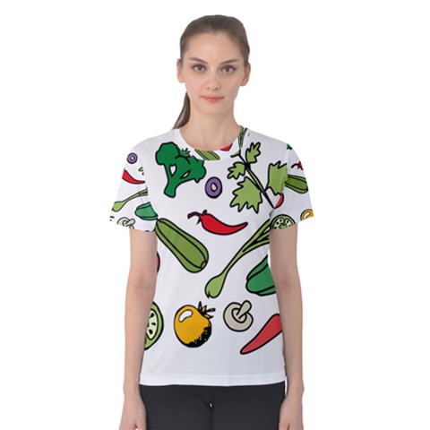 Vegetables 01 Women s Cotton Tees by Famous