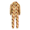 Colorful Ladybug Bess And Flowers Pattern Hooded Jumpsuit (Kids) View2