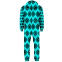 Abstract Knot Geometric Tile Pattern Hooded Jumpsuit (Men)  View2