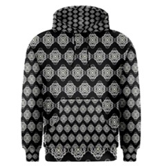 Abstract Knot Geometric Tile Pattern Men s Pullover Hoodies by GardenOfOphir