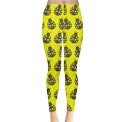 Ladybug Vector Geometric Tile Pattern Women s Leggings