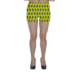 Ladybug Vector Geometric Tile Pattern Skinny Shorts