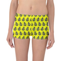 Ladybug Vector Geometric Tile Pattern Reversible Boyleg Bikini Bottoms