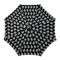 Ladybug Vector Geometric Tile Pattern Golf Umbrellas by GardenOfOphir