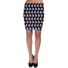 Ladybug Vector Geometric Tile Pattern Bodycon Skirts by GardenOfOphir