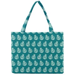 Ladybug Vector Geometric Tile Pattern Tiny Tote Bags